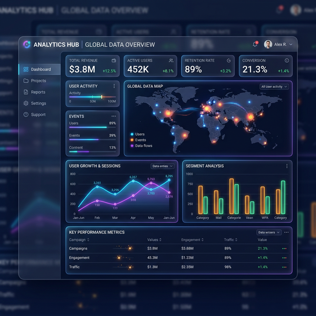 社内データ集約ダッシュボード